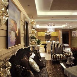 大戶型新古典風格別墅大廳吊頂新古典風格單人沙發(fā)效果圖